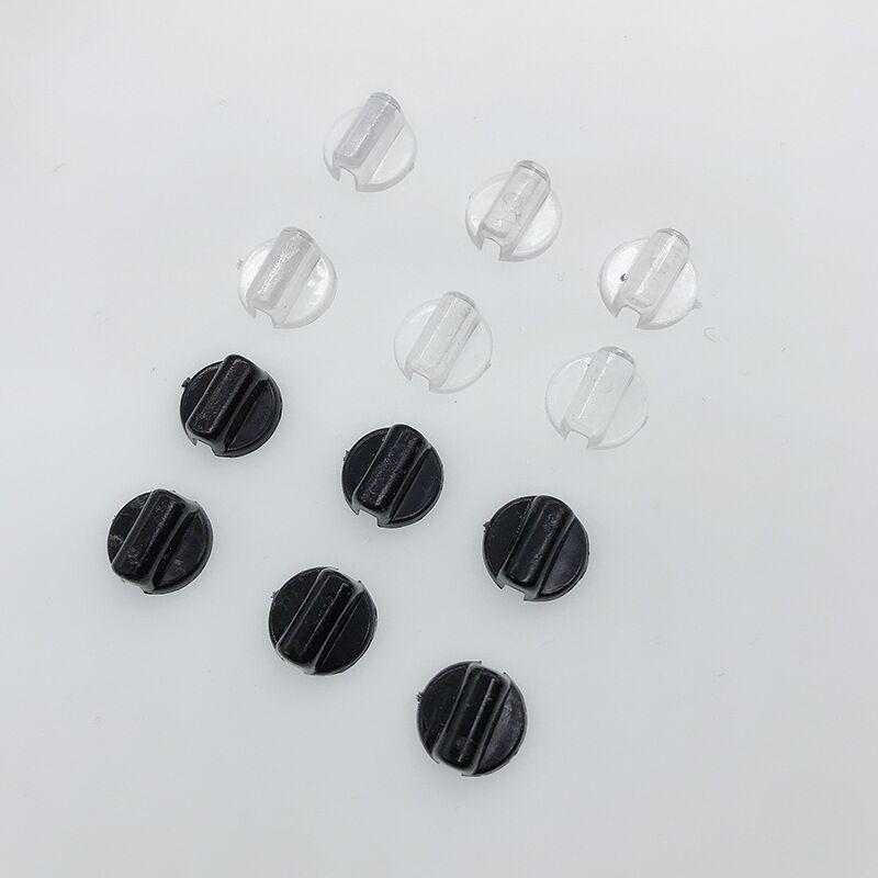 Wholesale 100pcs Special Handmade DIY Plastic Black U-shaped Hair Ring Buckle